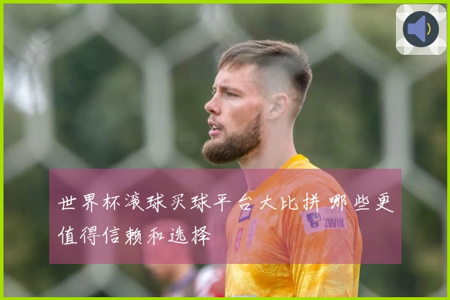世界杯滚球买球平台大比拼 哪些更值得信赖和选择